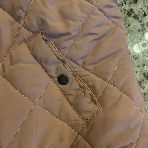 Quilted Puffer Jacket with Removable Hood. Size Small. - Picture 8 of 11